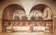 GHIRLANDAIO, Domenico Last Supper oil